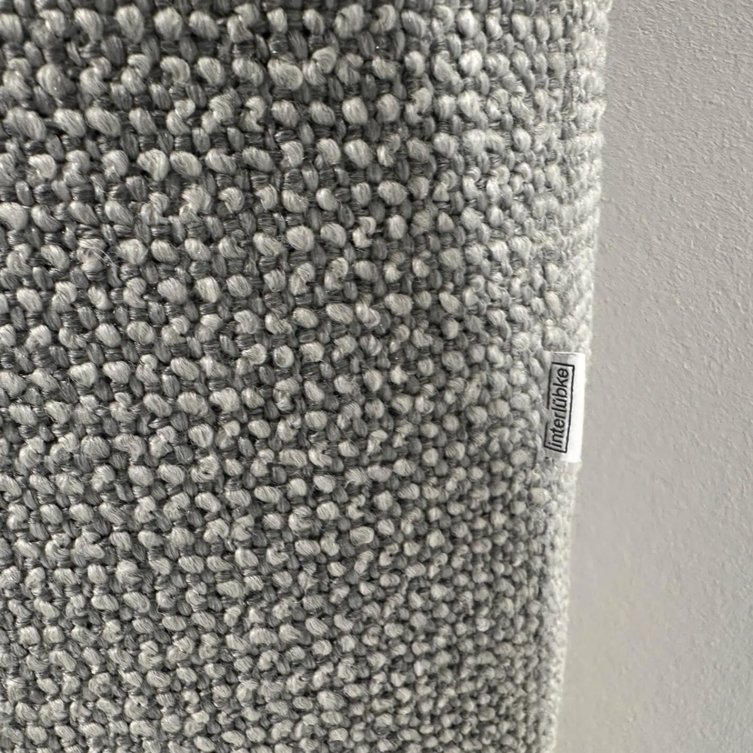 Interlübke Polsterbetten|Polsterbett Jalis Stoff Cor 8181 Silbergrau Grau Boxspringunterbau Inklusive Matratze von Schramm