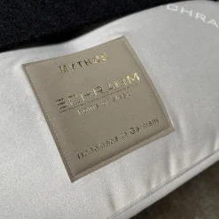 Schramm Polsterbetten|Polsterbett Paio Stoff Mirage Graublau Mit Matratzen Und Motorischer Verstellung