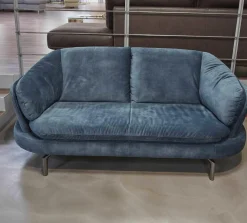 Activineo Polstergruppen|Polstergarnitur Kami Stoff 0735-51 Petrol Füße Anthrazit Verchromt 2 Sofas