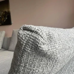 Walter Knoll Polstergruppen|Polstergarnitur Maaru Stoff Namib 7920 Moon Grau Gestell Aluminium Bronze Matt Pulverbeschichtet Mit Kissen