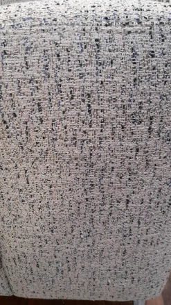 Ponsel Polstergruppen|Polstergruppe 79053 Bezug Stoff 1211 12 Grau Creme Fuß Metall Alu Poliert