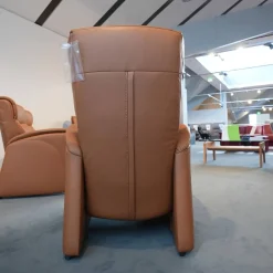 himolla Polstergruppen|Polstergruppe 4895 Caprice Leder 24 Longlife Camel Braun Füße Schwarz