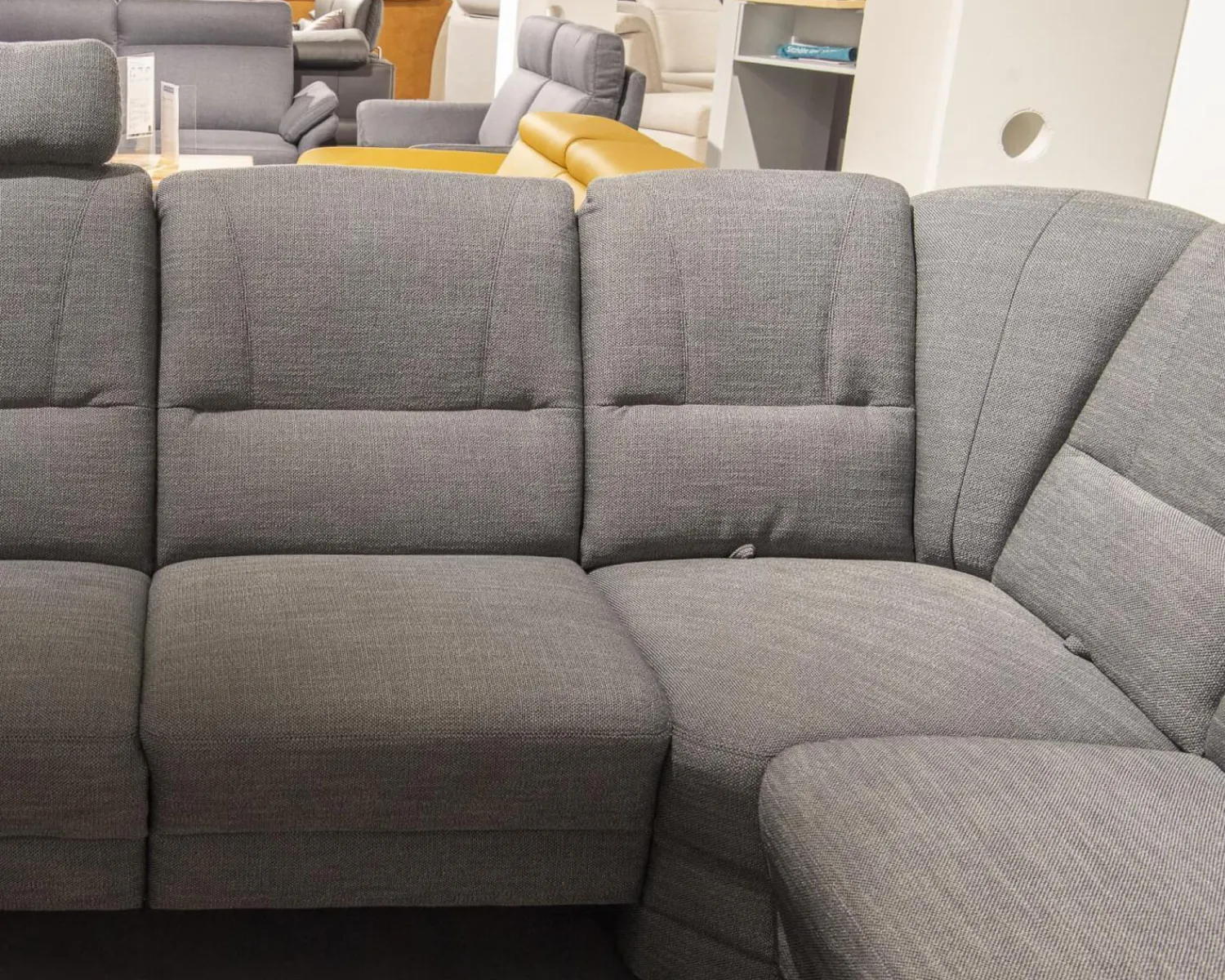 Arco Polstergruppen|Polstergruppe Aalen Stoff 6008 Lavado Fresh 8 Farbe Ebenholz Mit Relaxfunktion