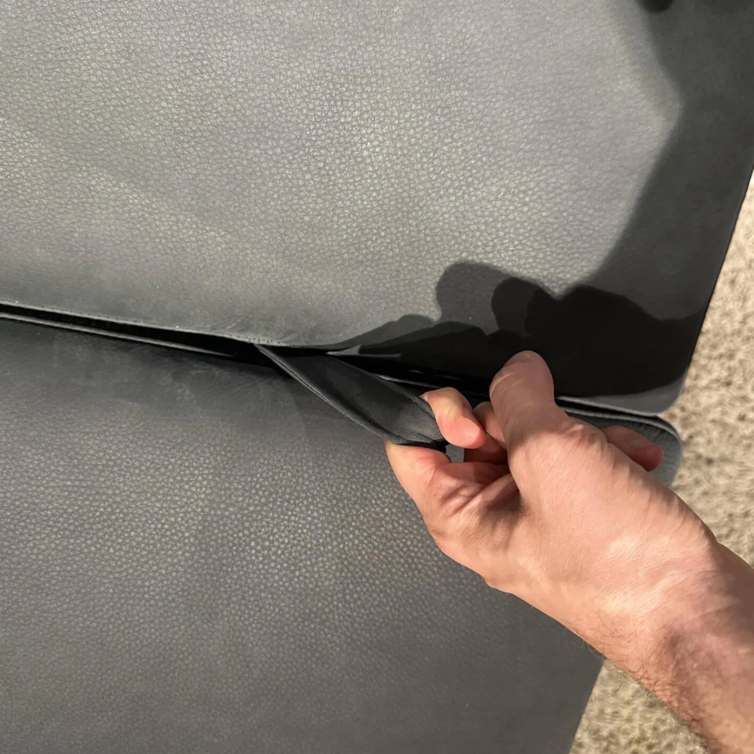 Brühl Ecksofas|Polstergruppe Alba Anilinleder Taron Grün Braun Winkelfuß Schwarz Gepulvert Inklusive Kissen