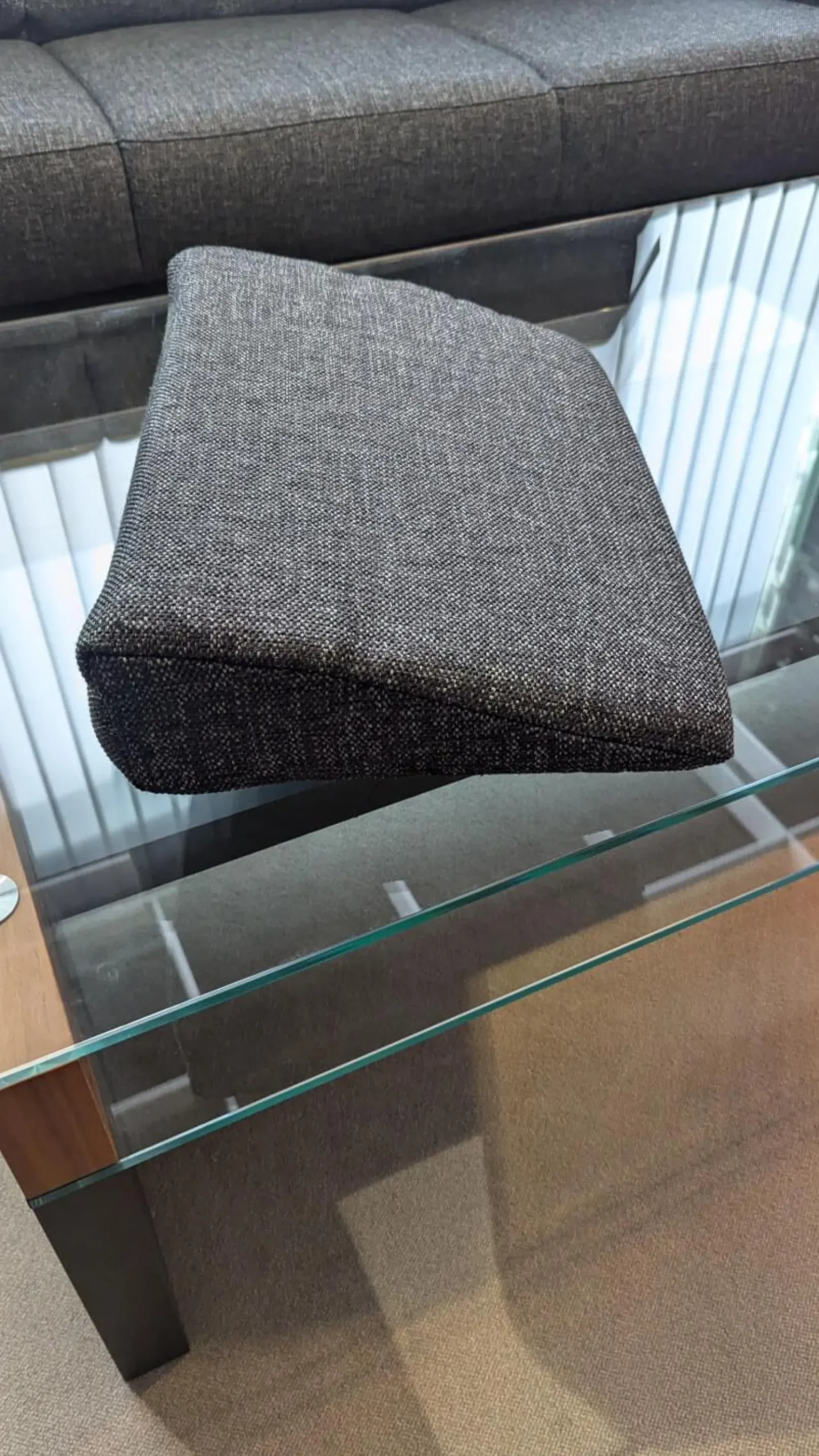 Arco Polstergruppen|Polstergruppe Arnheim Stoff Grit 5407 121 Anthrazit 3-2-1 Mit Keillkissen