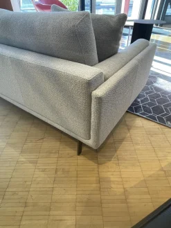 Leolux Ecksofas|Polstergruppe Bellice Stoff Monza 00 Beige Fuß Onyx Rauch Schwarz