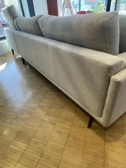 Leolux Ecksofas|Polstergruppe Bellice Stoff Monza 00 Beige Fuß Onyx Rauch Schwarz