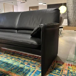 Leolux Polstergruppen|Polstergruppe Bora Bora Leder 51810 Senso 1000 Black Schwarz