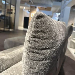 Brühl Ecksofas|Polsterkombination Jubiläumsstoff 6451 0025 Grau Beige Gestell Metall Schwarz Inklusive Kissen