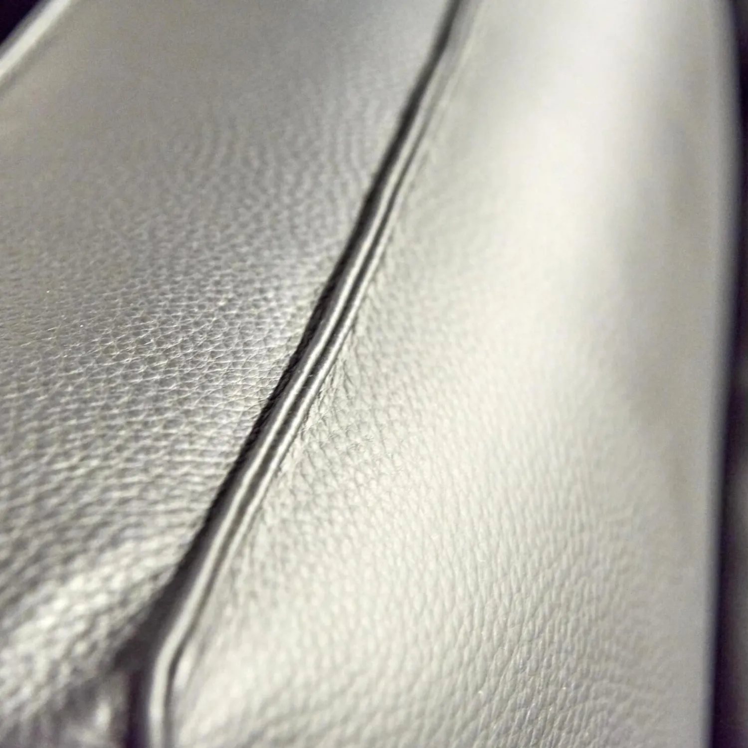 WK Wohnen 2-Sitzer-Sofas|Polstermöbel WK 530 Gracella Leder Cougar Farbe 10 Schwarz Metallfuß Matt Anthrazit Lackiert