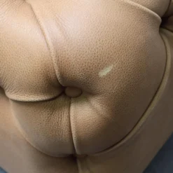 DePadova Hocker & Sitzsäcke|Pouf Capitonné Bezug Leder E2 Nougat F963340 Braun