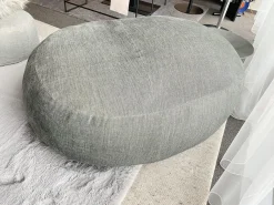 Ivano Redaelli Hocker & Sitzsäcke|Pouf Friz Bezug Stoff Tesis Dunkelgrau