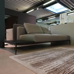 Walter Knoll Daybeds & Recamieren|Recamiere Jaan Living 783 25 Bezug Leder Safari Mineral Grau Ohne Ablageboard