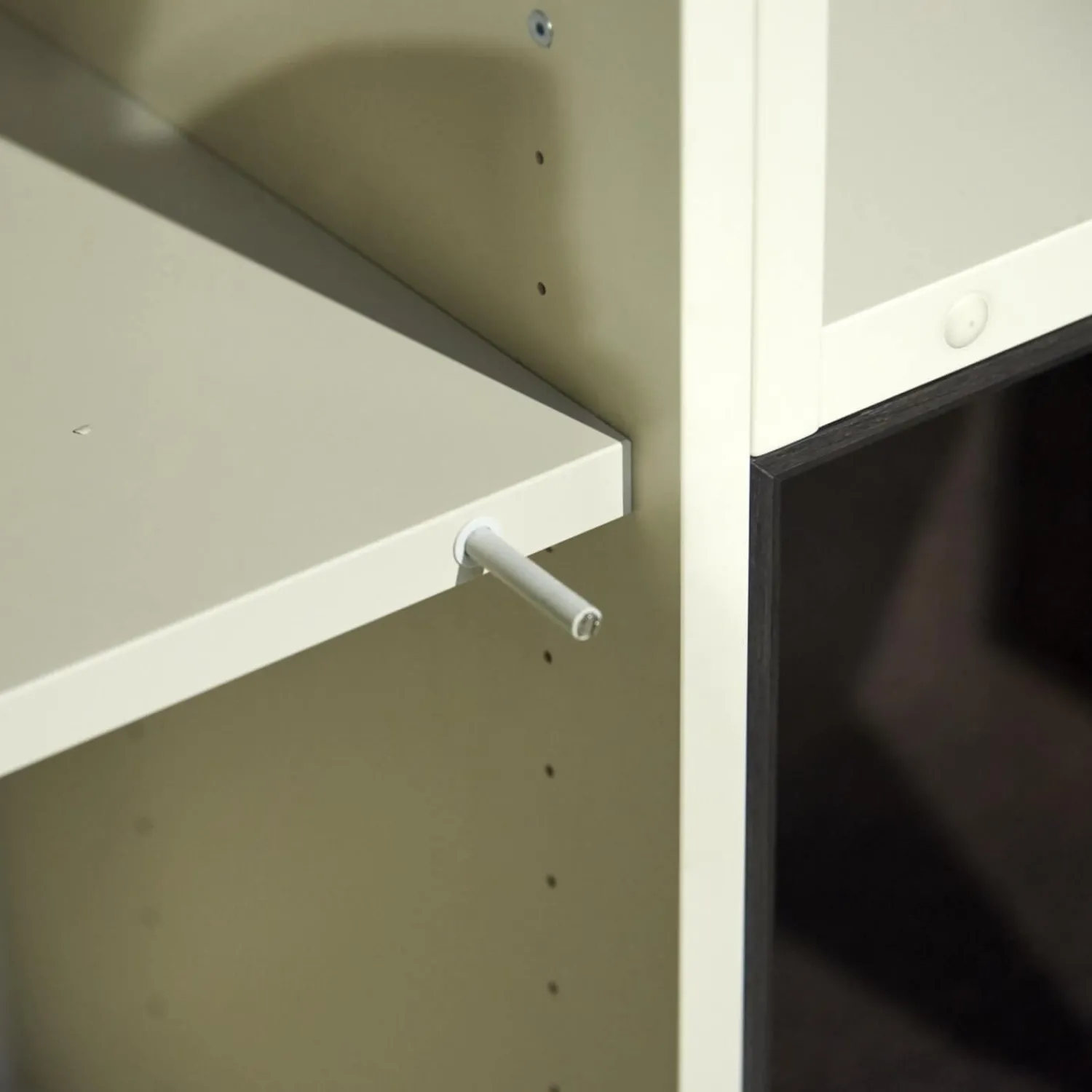 Kettnaker Regale|Regal Alea Lack Kiesel Grau Weiß Und Eiche Nero Schwarz Inklusive Einteilung