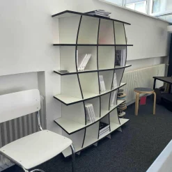 MDF Italia Regale|Regal Cosy Material Weiß MDF Schwarz