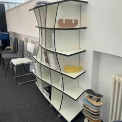 MDF Italia Regale|Regal Cosy Material Weiß MDF Schwarz