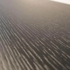 Minotti Regale|Regal Dalton Chrome Eiche Offenporig Schwarz Lackiert Rückwände Dunkelgrau Grau Hochglanz Lackiert