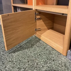 Treku Regale|Regal Kai Eiche Kai Light Lackiert In Blau Und Rotbraun