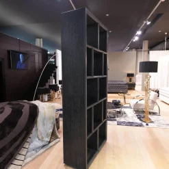 Eichholtz Regale|Regal Marguesa Eichenfurnier Holzkohle Schwarz