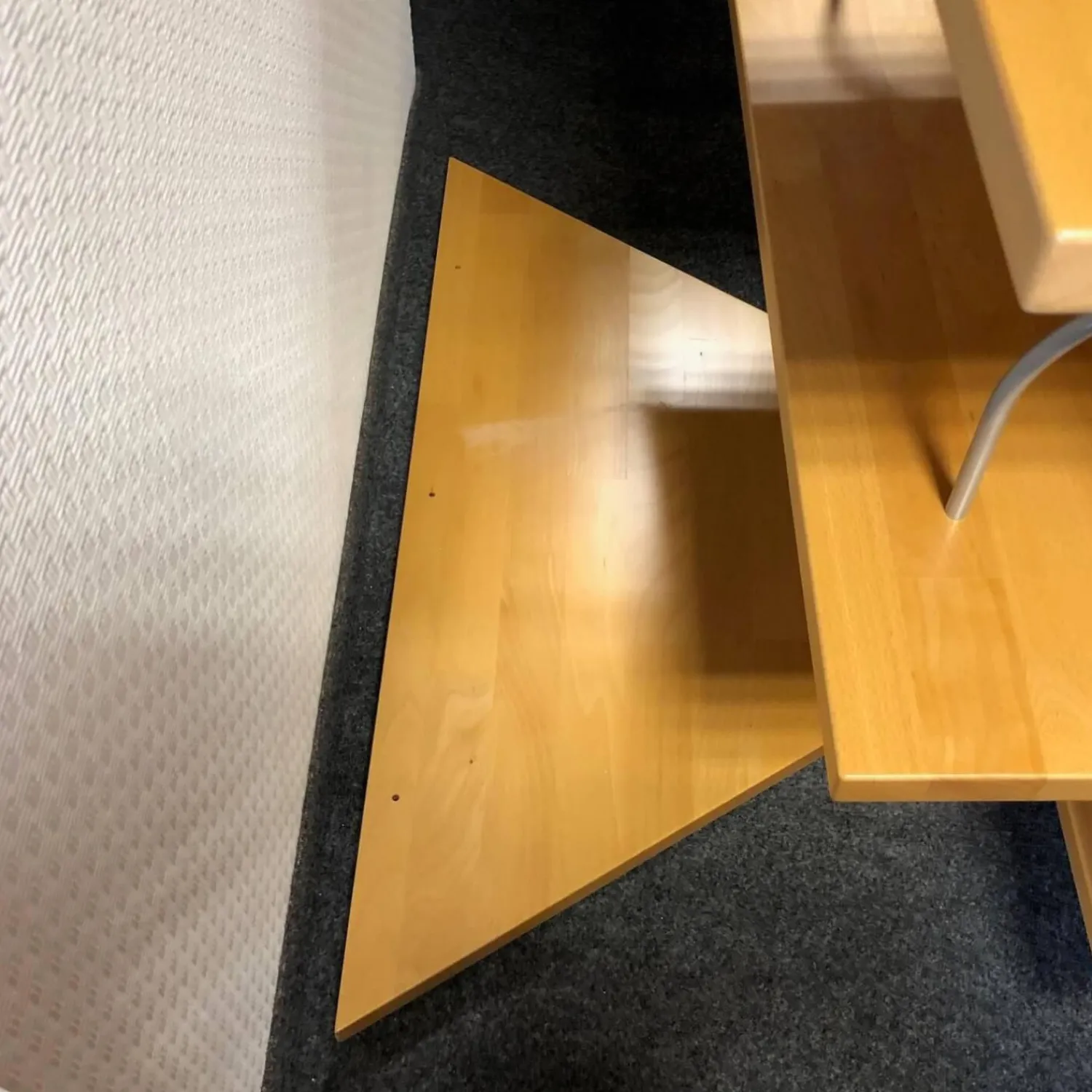 Decker Regale|Regal Rondell Buche Massiv Lackiert Mit Drehachse