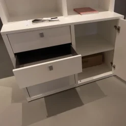 Interlübke Regale|Regal Studimo Lackiert Matt M03 Schneeweiß mit Überbau