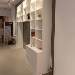 Interlübke Regale|Regal Studimo Lackiert Matt M03 Schneeweiß mit Überbau