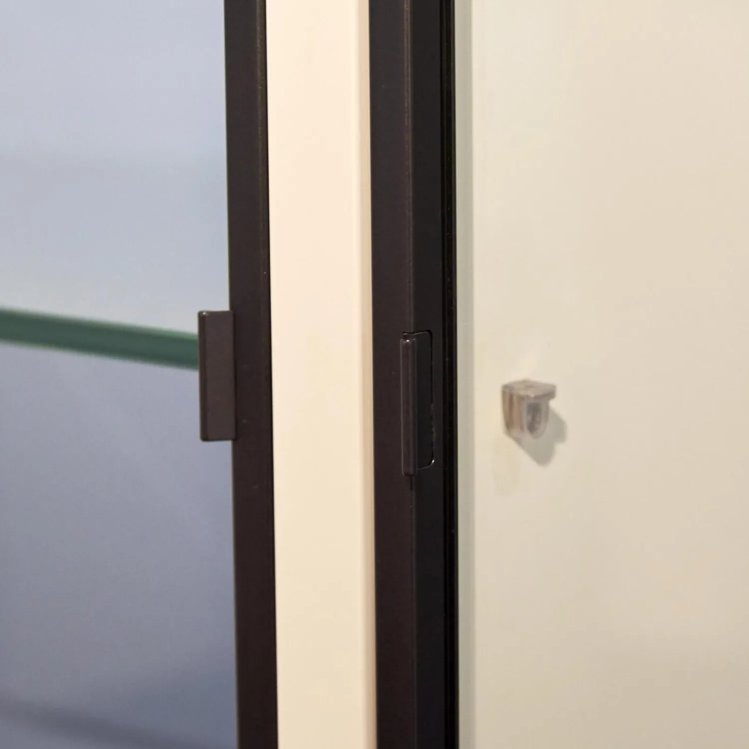 Porro Regale|Regal System Mattlackiert Weiß Türen Aus Iron Glas Transparent Mit Beleuchtung