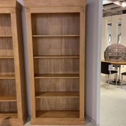 Maison Regale|Regal Terra Pinie Gebeizt Gekalkt Gewachst Mit 4 Einlegeböden