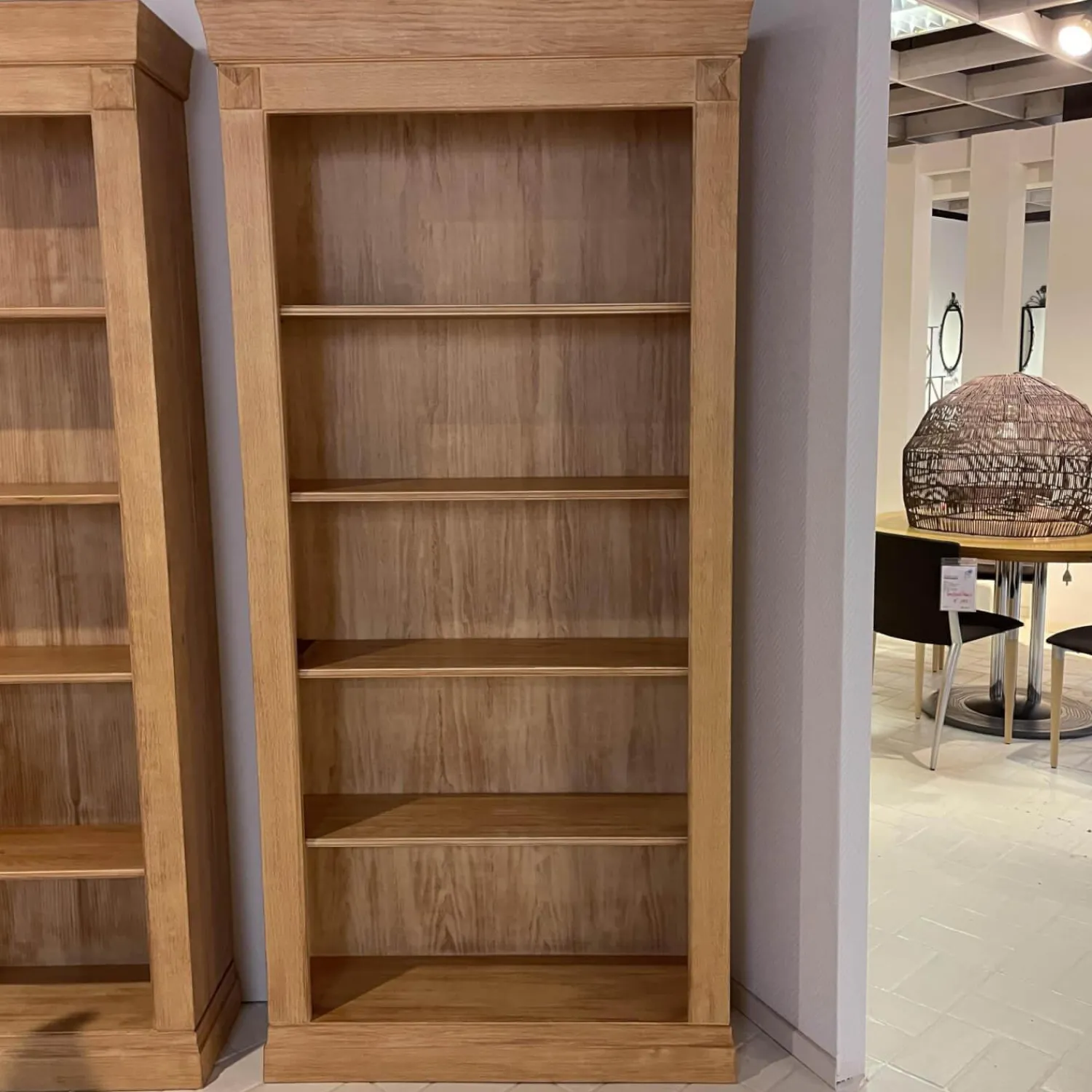 Maison Regale|Regal Terra Pinie Gebeizt Gekalkt Gewachst Mit 4 Einlegeböden