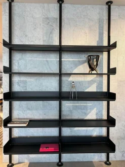DePadova Regale|Regal Wallunit R.I.G. Composition Melamin Metall Schwarz