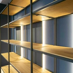 Schöner Wohnen-Kollektion Regale|Regalelement Schöner Wohnen Line Massivholz Eiche Rustico Hell Geölt