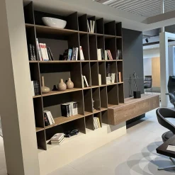 Anrei Wohnwände & Tv-Lowboards|Regalkombination Mit Lowboard Aus Bergfichte Gebürstet Steingrau