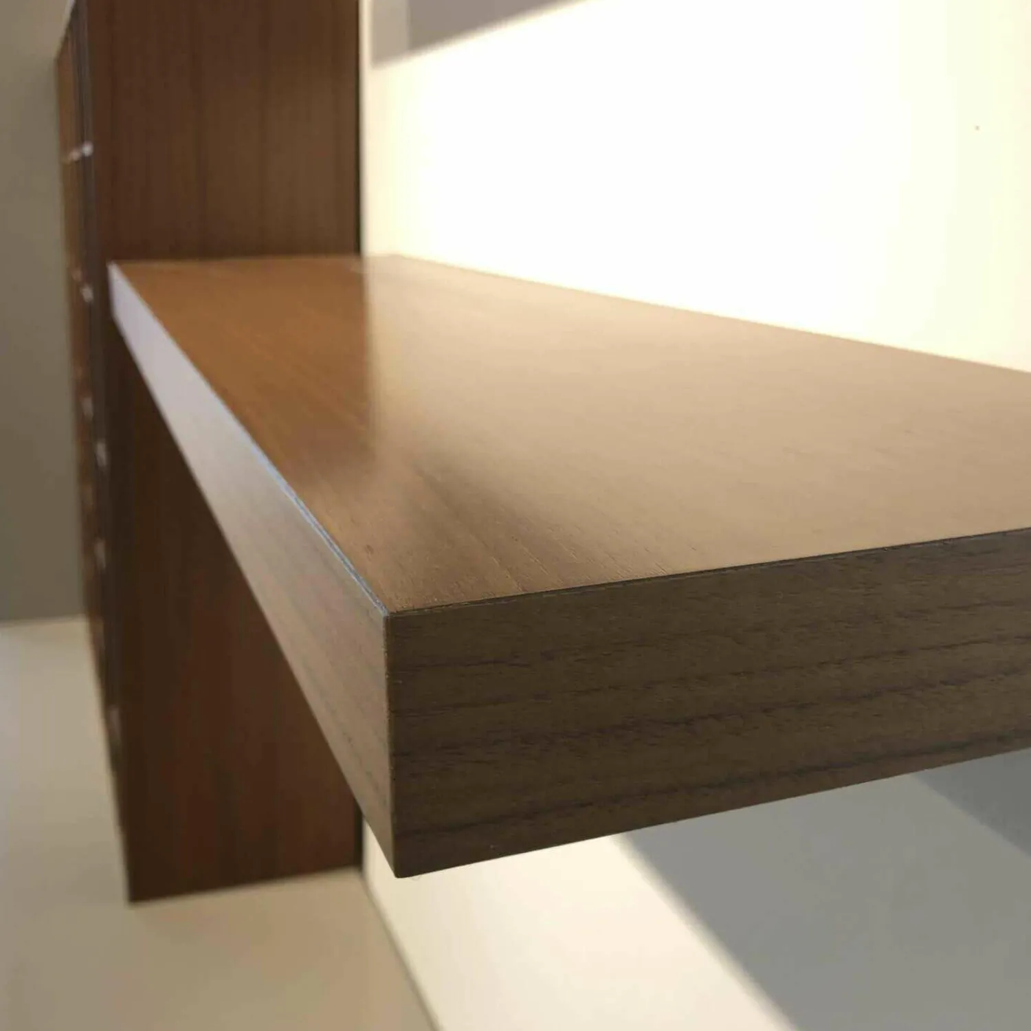 Ligne Roset Regale|Regalwand Book & Look Grau Holz Lackiert