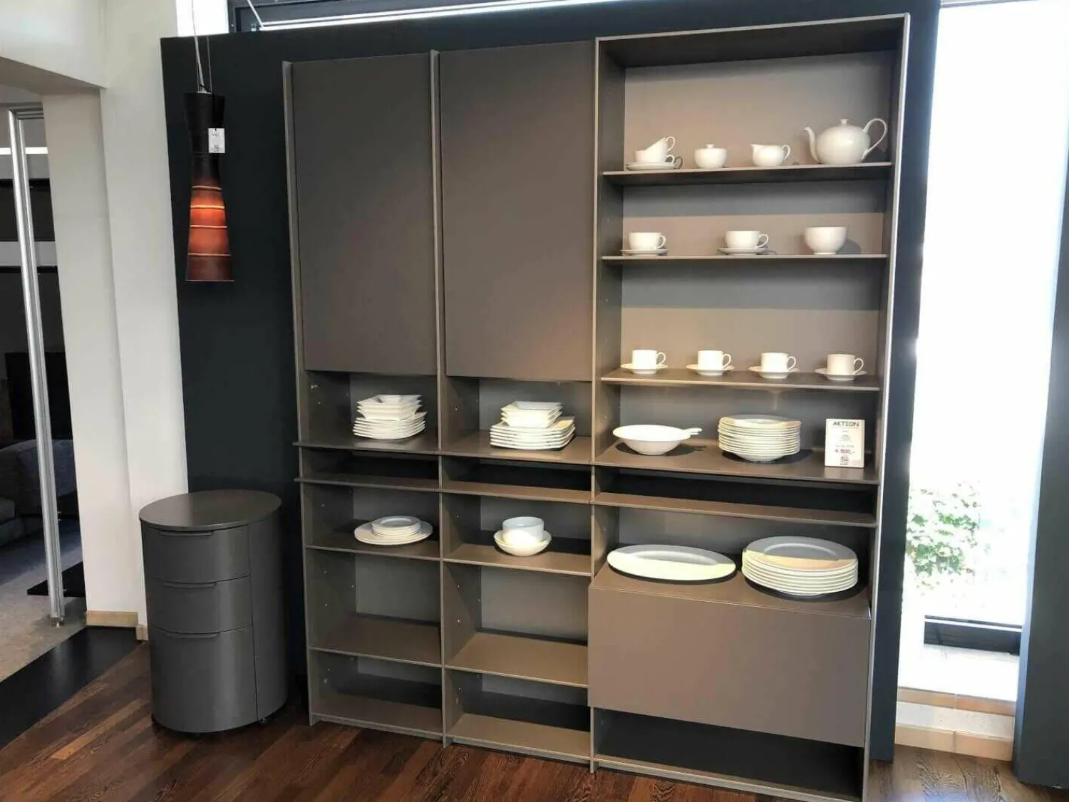 Interlübke Regale|Regalwand Grid Lack Matt