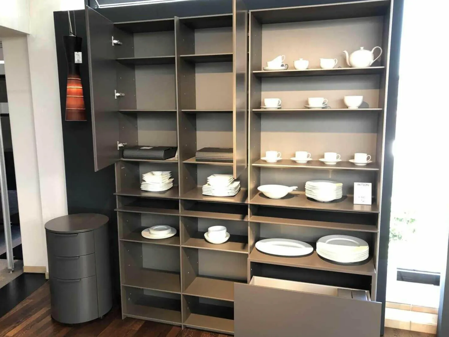 Interlübke Regale|Regalwand Grid Lack Matt