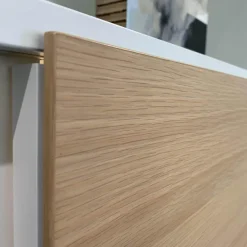 Interlübke Regale|Regalwand Studimo Lack Matt M03 Schneeweiß mit TV-Paneel