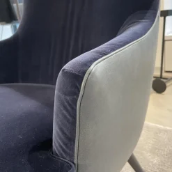 Walter Knoll Relaxsessel|Relaxsessel 375 / 377 Bezug Rücken Vintage 1437 Night Blue Sitz Harald 2 792 Ocean