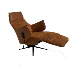 himolla Relaxsessel|Relaxsessel 7162 S Lounger Stoff 13 Nevada Cognac Braun Sternfuß Schwarz Inklusive Aufstehhilfe