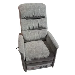 himolla Relaxsessel|Relaxsessel 9051 Stoff Aquaclean 03 Sudan Grau 2-Motorisch mit Aufstehhilfe