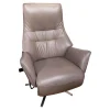 himolla Relaxsessel|Relaxsessel 7905 Type 27U Leder Soft Nappa Shadow Grau Sternfuß Stahl Edelstahloptik Mit Verstellungen 3 Motorisch