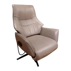 himolla Relaxsessel|Relaxsessel 7905 Type 46V Leder Soft Nappa Shadow Grau Sternfuß Stahl Anthrazit Mit Verstellung 1 Motorisch