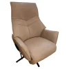 himolla Relaxsessel|Relaxsessel 7911 Type 45V Leder Soft Nappa Island Beige Braun Sternfuß Stahl Anthrazit Mit Verstellung 1 Motorisch