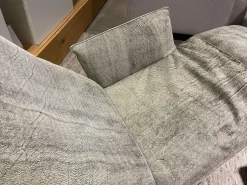 Bullfrog Relaxsessel|Relaxsessel Baboo Leder China White 2440 40 Grün Grau Gestell Rund Schwarz Matt Inklusive Akku