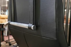 Jori Relaxsessel|Relaxsessel Brainbuilder Mono-Move Medi Leder Celia Nero Schwarz Gestell Schwarz