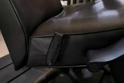 Jori Relaxsessel|Relaxsessel Brainbuilder Mono-Move Medi Leder Celia Nero Schwarz Gestell Schwarz