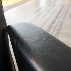 Berg Furniture Relaxsessel|Relaxsessel Ceto Leder Schwarz Gestell Edelstahlring Und Schwarzes Leder Manuell Verstellbar