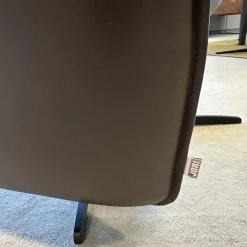 Jori Relaxsessel|Relaxsessel Daydreamer JR 7450 Leder Lipando Fondente Braun 4 Stern Fuß Gewellt Schwarz Stufenlos Verstellbar