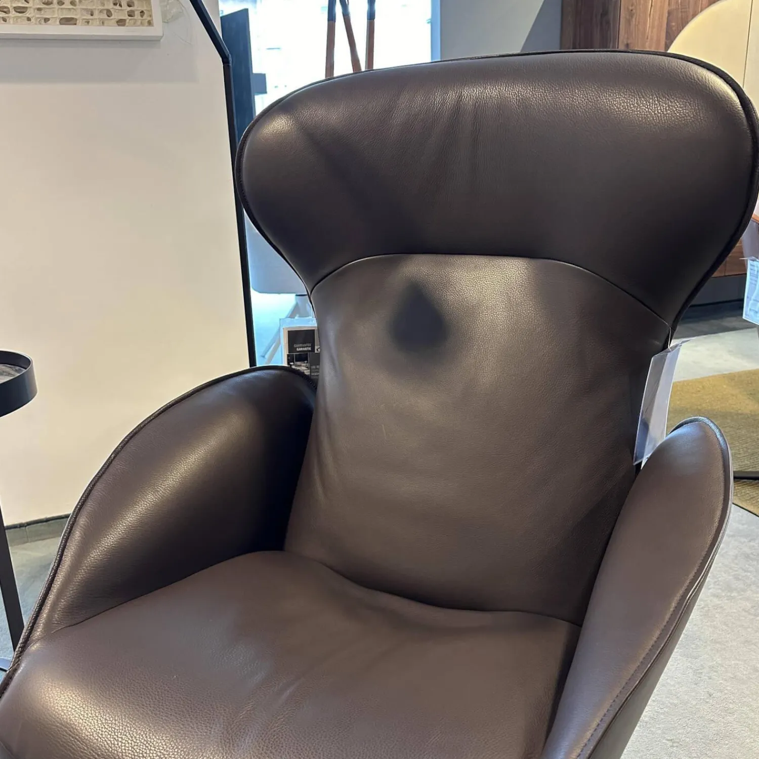 Jori Relaxsessel|Relaxsessel Daydreamer JR 7450 Leder Lipando Fondente Braun 4 Stern Fuß Gewellt Schwarz Stufenlos Verstellbar