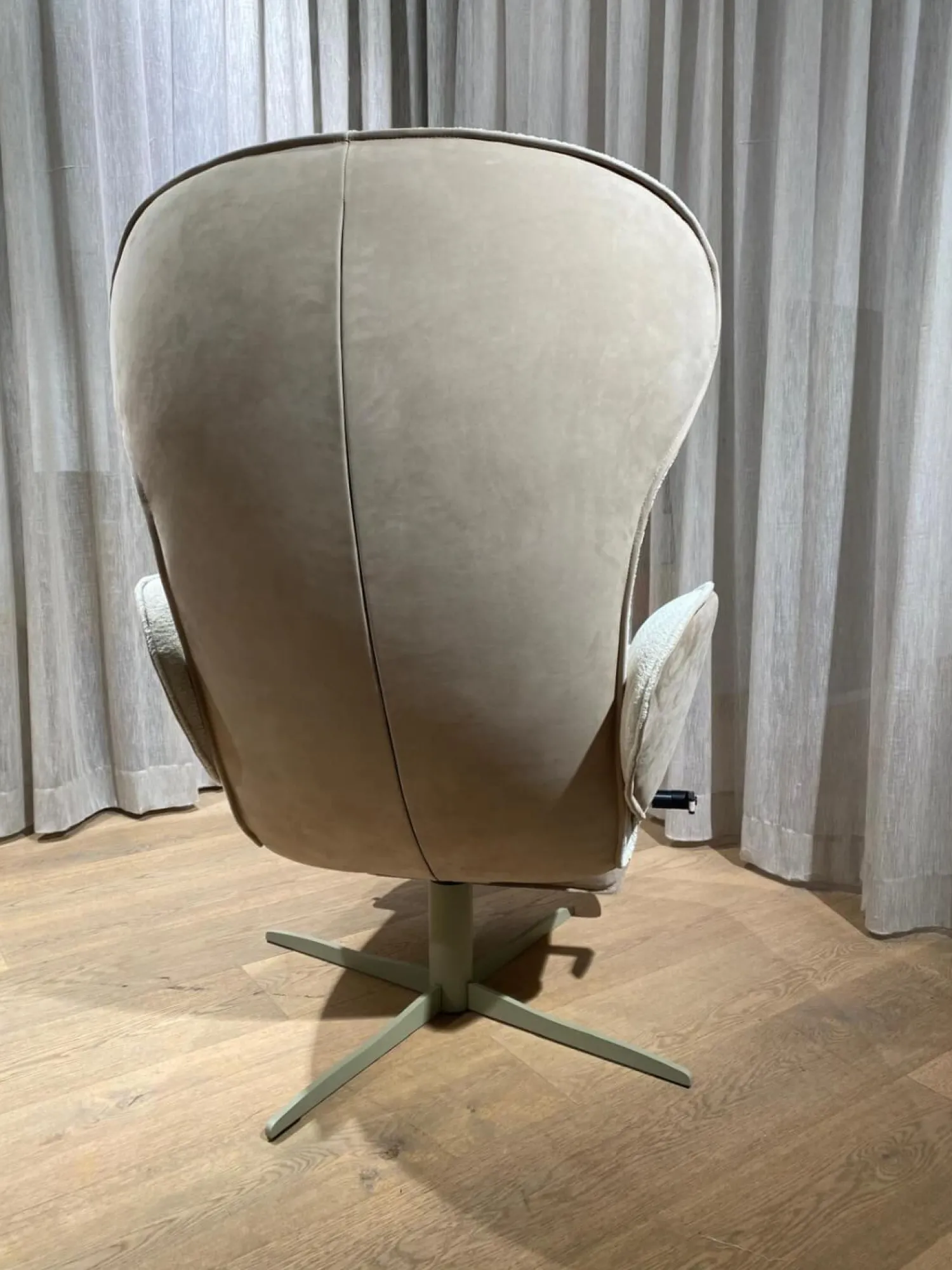 Jori Relaxsessel|Relaxsessel Daydreamer Medi Stoff F2a Leder Nubuck Cream Grau Beige Mono-Move