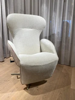 Jori Relaxsessel|Relaxsessel Daydreamer Medi Stoff F2a Leder Nubuck Cream Grau Beige Mono-Move